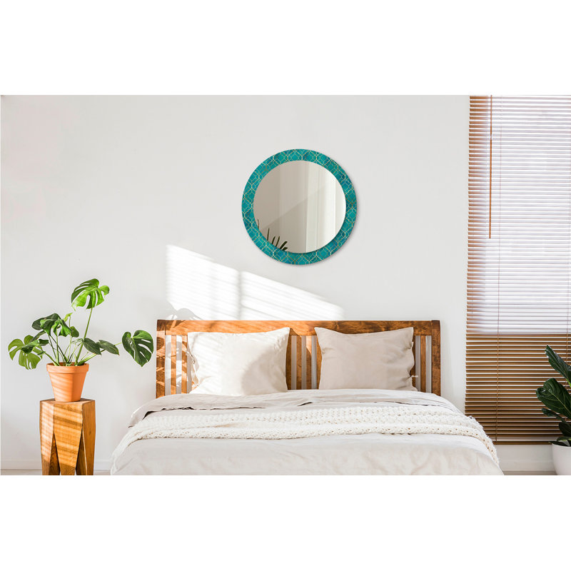 Huldar Glass Flat Wall Mirror
