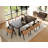 Meridian Solid Wood Dining Table-1056243018-1056243019