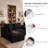 6 Piece Modular U - Shaped Sectional Sofa 163'' Oversized Couch With Storage Ottoman And Console