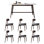 Small rectangular dining table and chair