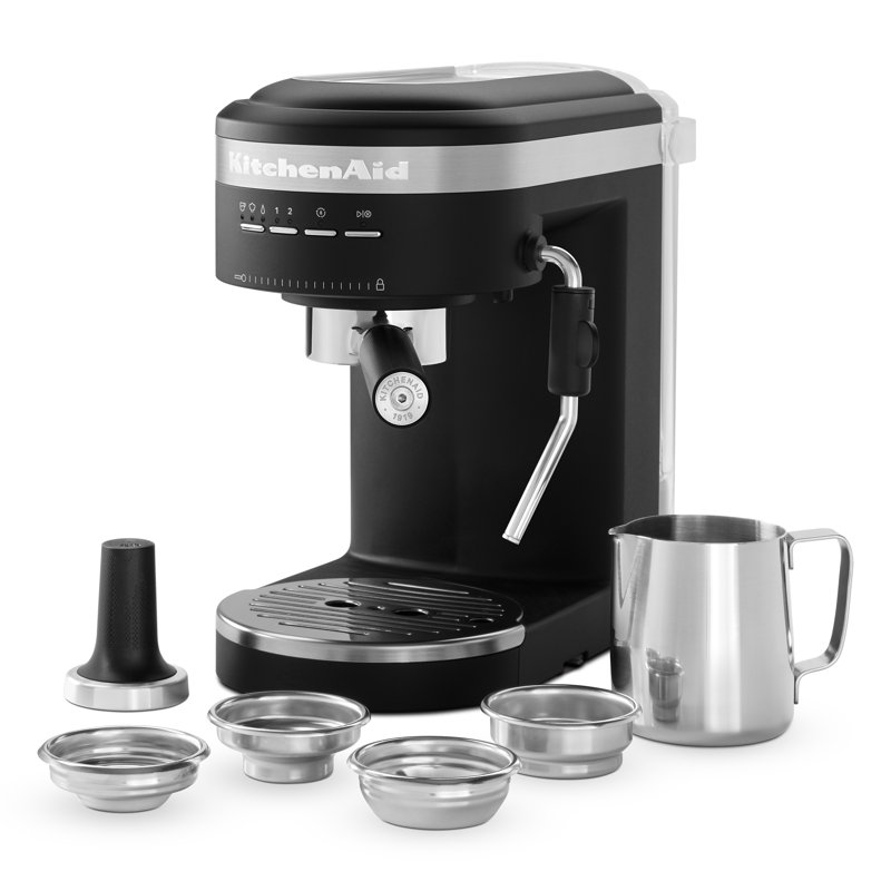 KitchenAid® Semi-Automatic Espresso Machine, Matte Black