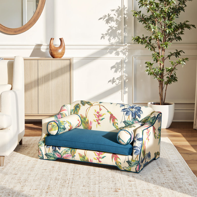 Canapé-lit pour chien de taille moyenne 35,5 po Paloma, Beige