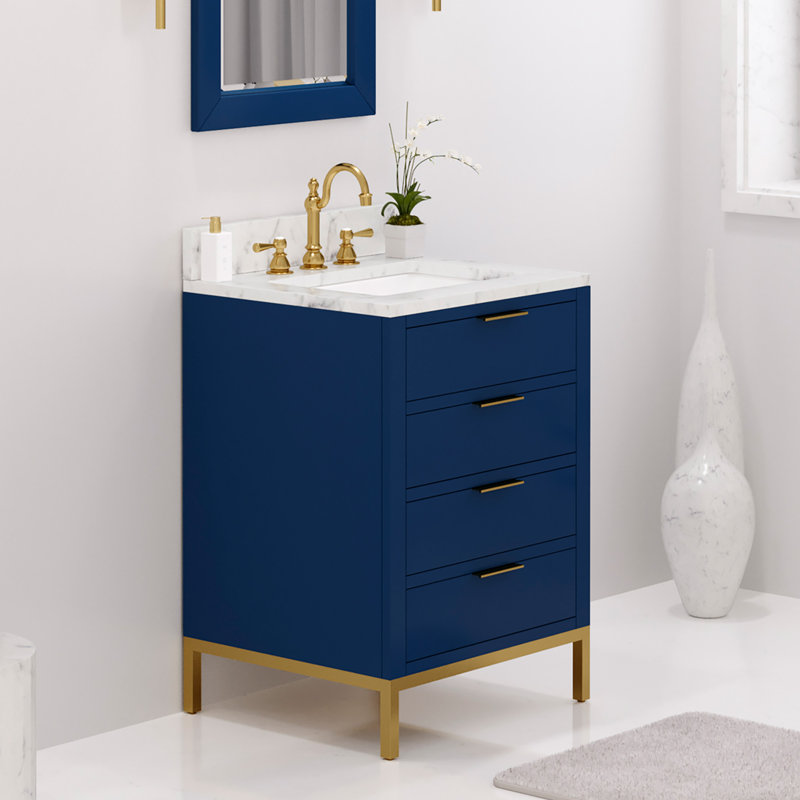 30'' W Single Vanity, Monarch Blue, 24", No