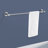 3-Piece Aluminum Bath Hardware Set In Gun Gray