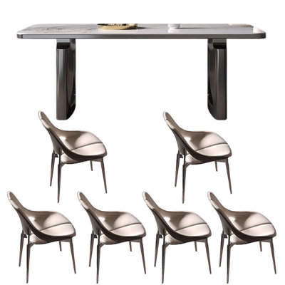 Simple modern home dining table sets
