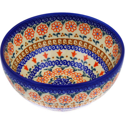 Polish Pottery 24 oz. Stoneware Bowl Polmedia