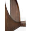 Geometric Round Solid Wood Dining Table