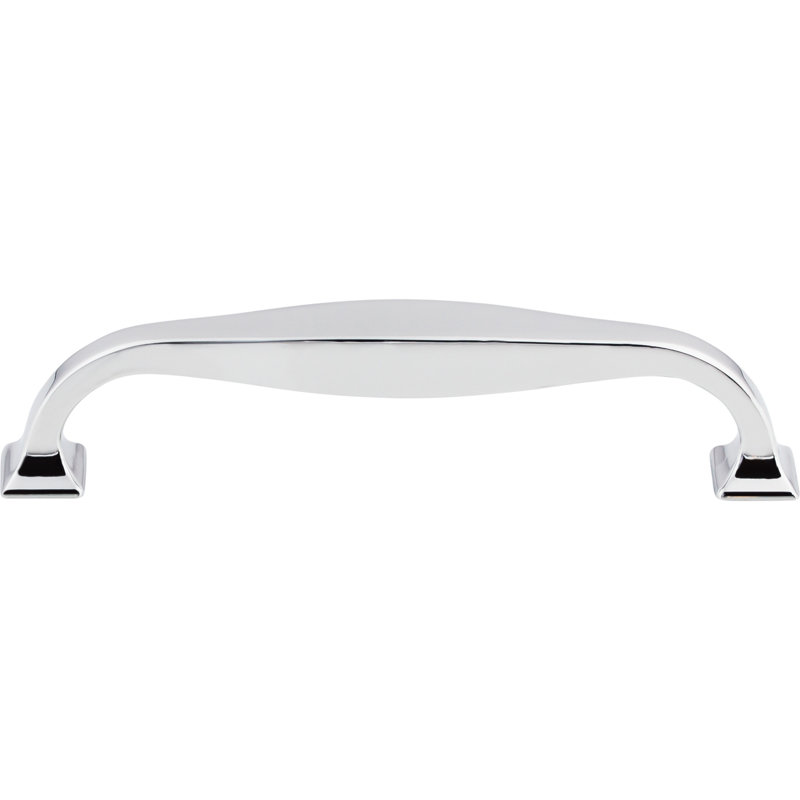 Contour Bar Pull, Polished Chrome, 5 1/16" Center to Center