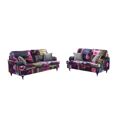 Derry 2 Piece Standard Living Room Set