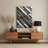 Abstract Shapes 5 Brown Metal Wall Art-112453671