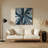Abstract Figurative 14 Gray Metal Wall Art