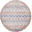 Tapis beige / pêche / bleu Iroda-1696506367