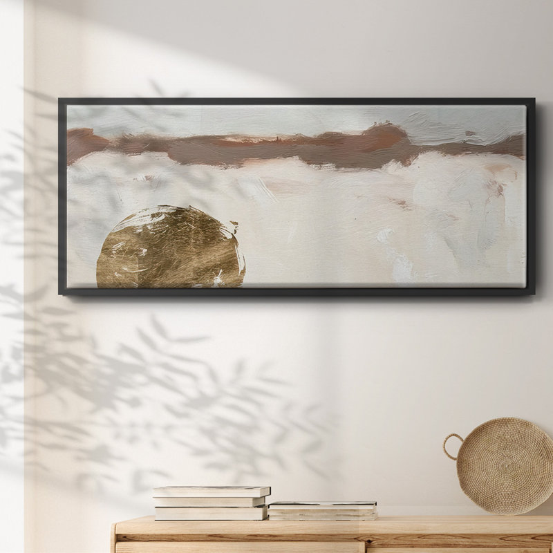 Winter Medallion I- Framed Canvas