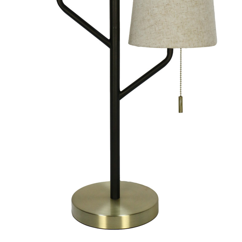 Lampe de table en métal 28 po Yrsa