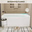 Baignoire en acrylique 60 po x 32 po Alcove / Tile-101829313
