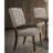Bernard Light gray (with a subtle beige undertone) Linen & Weathered  Side Chair (Set Of 2)-785077150