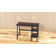 Kempst 43 Inch Computer Desk with Storage Shelves, Home Office Writing Desk, Study Table for Small Space