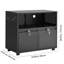 80cm Wide 2 -Drawer Mobile Steel File Cabinet