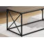 Table basse contemporaine Contemporary avec structure en métal noir-810053565