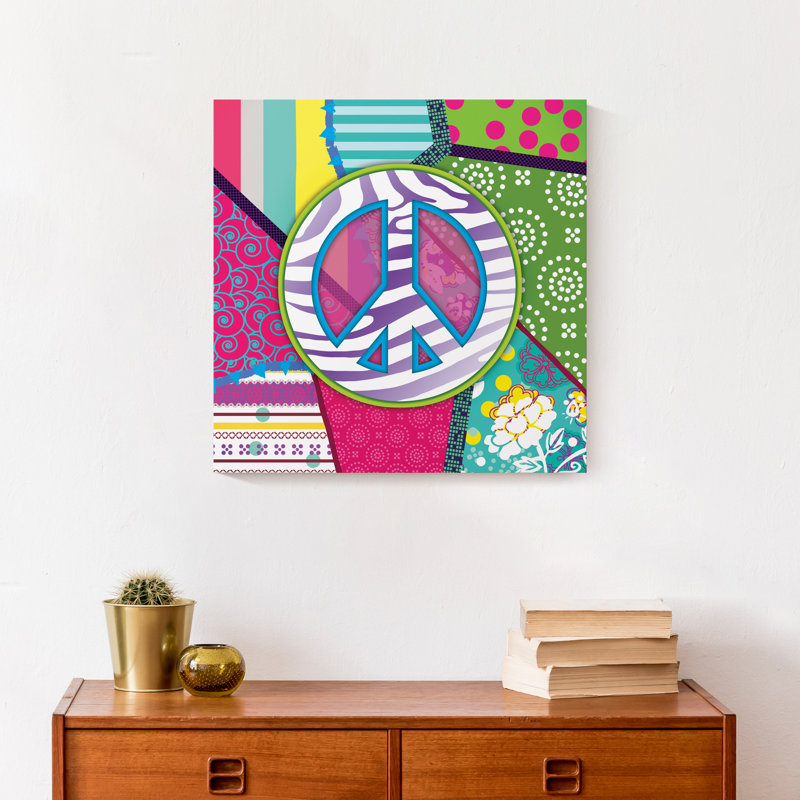 Art sur toile, H 16 po x l 16 po x P 1,25 po