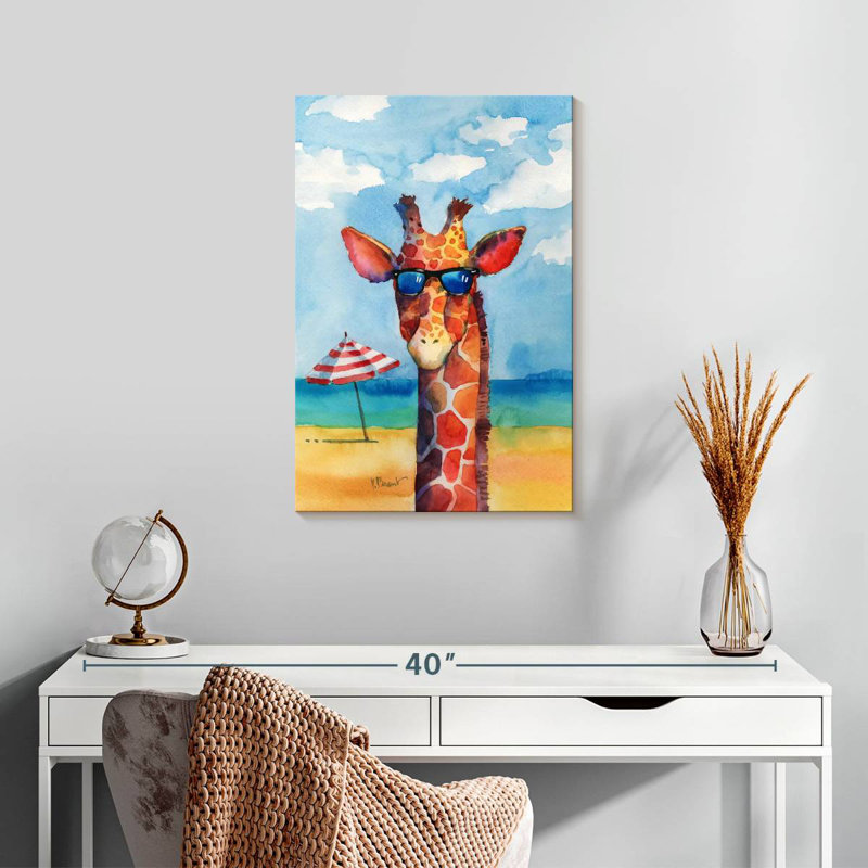 Abat-jour Ketti Hip - Girafe, H 24 po x l 16 po