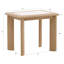 Keenan Mindi Wood End Table, Natural