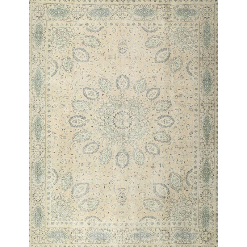 Tapis contemporain Olive, Rectangle 7 pi x 9 pi