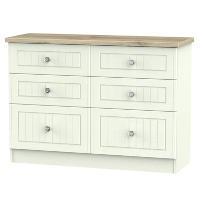 Fully Assembled Zenfield 6 Drawer Chest