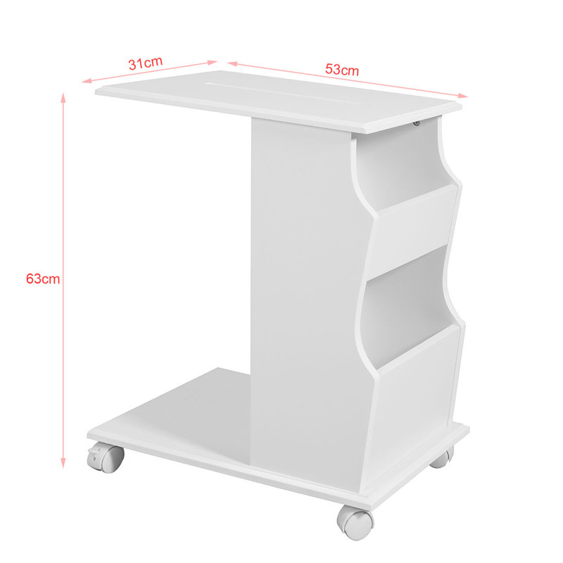 Carrol Side Table with Storage
