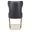 Chaise d'appoint rembourrée en similicuir Riddick-31014662-31014666