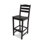 POLYWOOD® La Casa Café Armless Patio Bar Stool