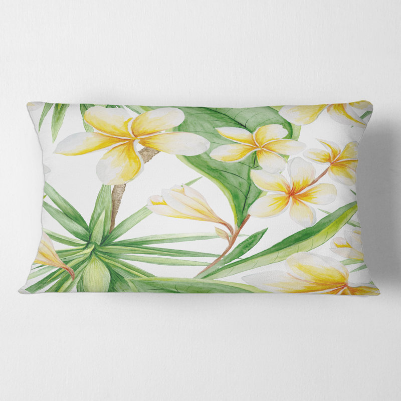 Floral Throw Pillow