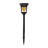 Matte Black Solar Powered Integrated LED Pathway Light