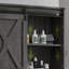 Rangement autoportant au-dessus de la toilette Gabbey avec tablettes réglables-709077608