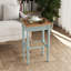 Table de bout carrée rustique Psoma-1979061676