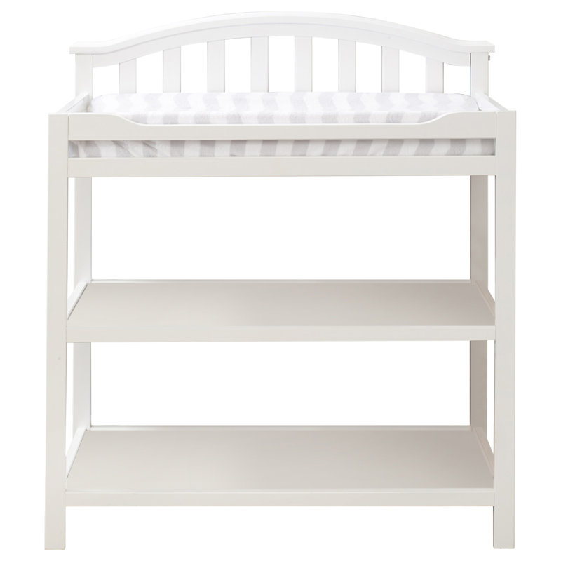 Berkley Changing Table with Pad, White