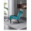 Fauteuil d'appoint confortable en velours pour différentes pièces, rehaussant le style intérieur et offrant une assise confortable-2126000857