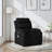  Massage Recliner Chair Black Fabric (100% Polyester), Metal, Plywood