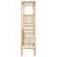  Garden Arch With Bench Natural Bamboo Outdoor Modern Seating Furniture