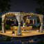 13 pi. L 11 pi. Pergola en aluminium-90065870