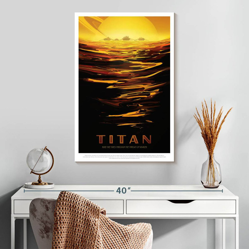 Oberle Titan Retro Print, 30" H x 20" W