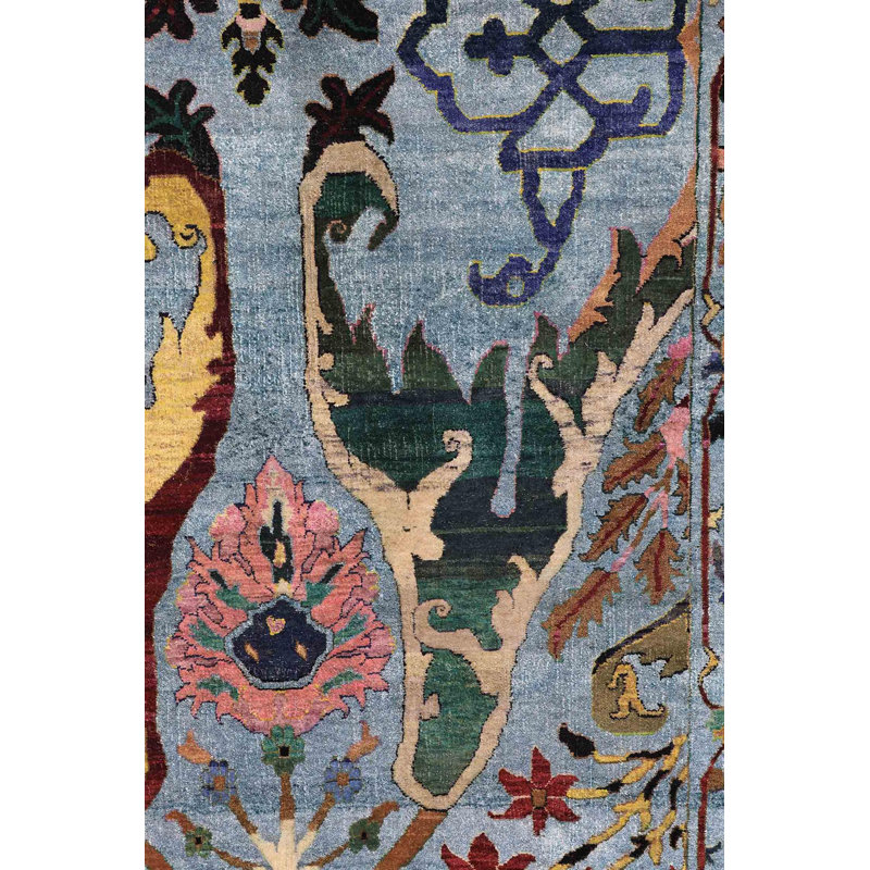 Silk Treasures One-of-a-Kind Square 9'9" X 9'10" Area Rug