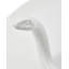 Assiette Alfrida blanc serpent