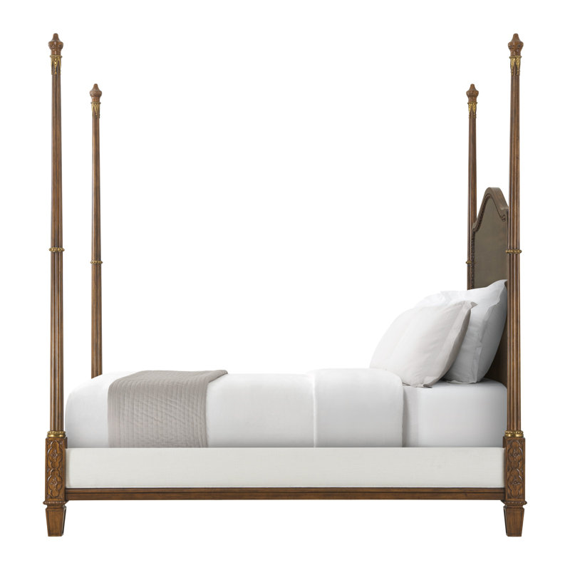 Althorp Living History Upholstered Four Poster Bed, Queen
