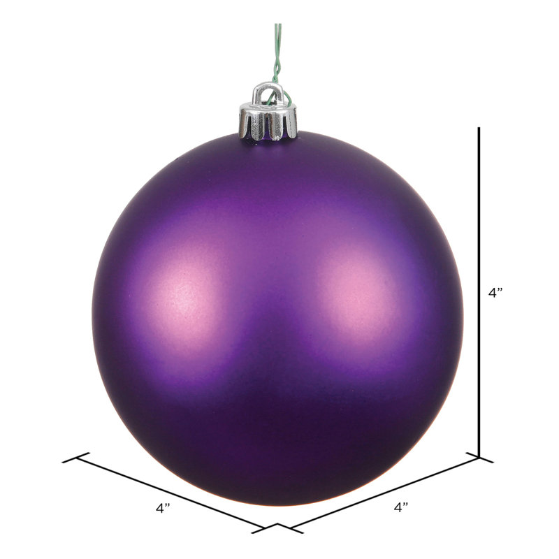 Boule incassable 4 po, Prune