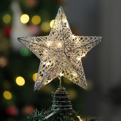 Metal Other Lighted Tree Topper