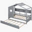 Lit en bois avec lit gigogne-642792198-642792199