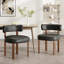Chaise d'appoint rembourrée en similicuir-545956399