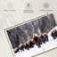 Bison Herd in Winter - reproduction d'art sur toile tendue-1431847939