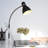 Avery 62.5 in. Modern LED Standing Floor Lamp with Metal Cone Shade and 3-Way Dimming Light-62954058